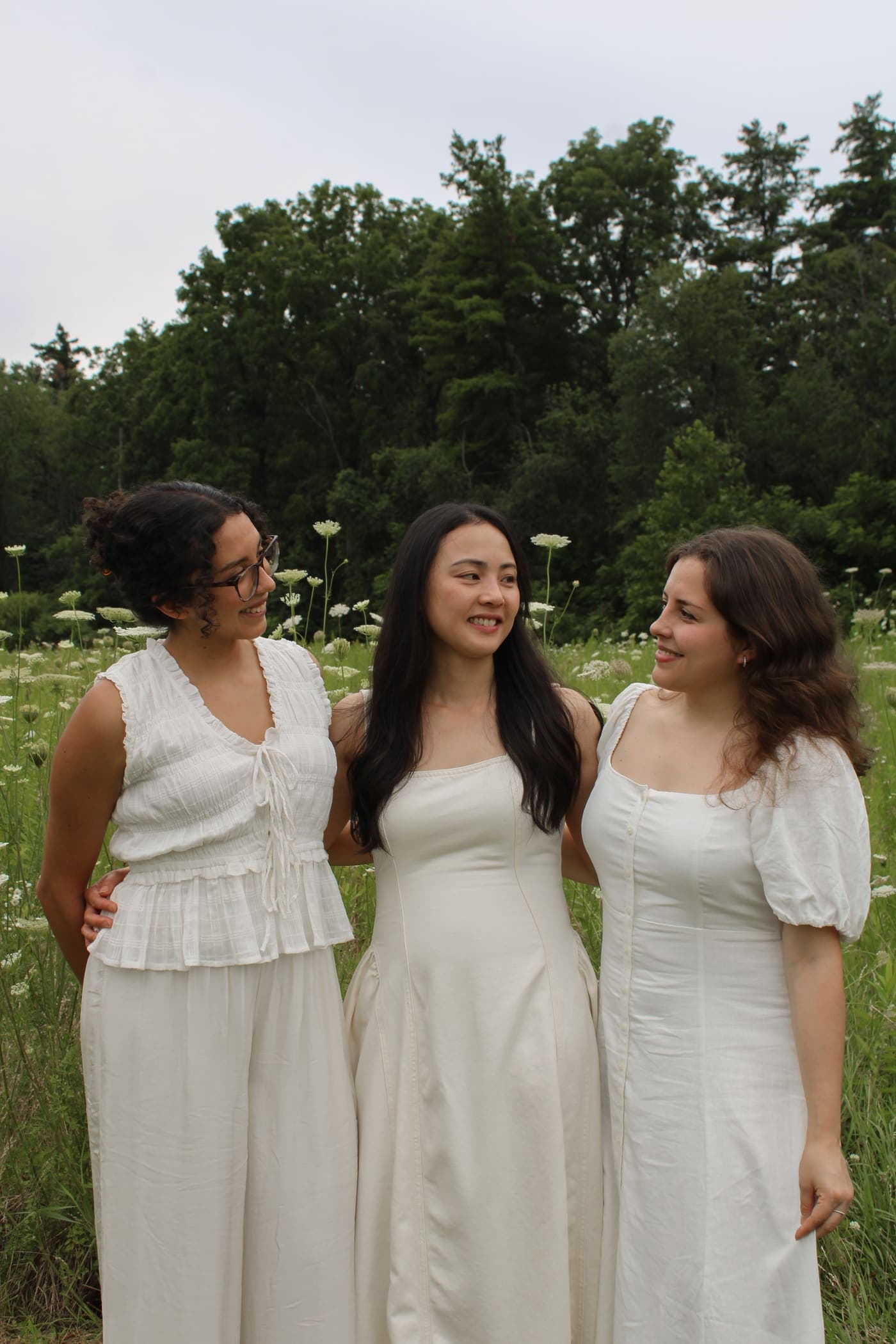 The Verity Studio team in a meadow